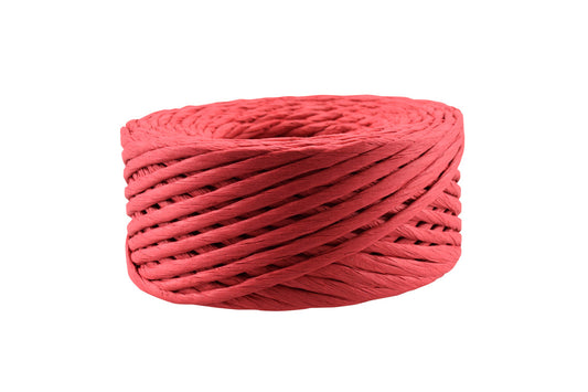 Papierschnur - Rot Ø 5mm