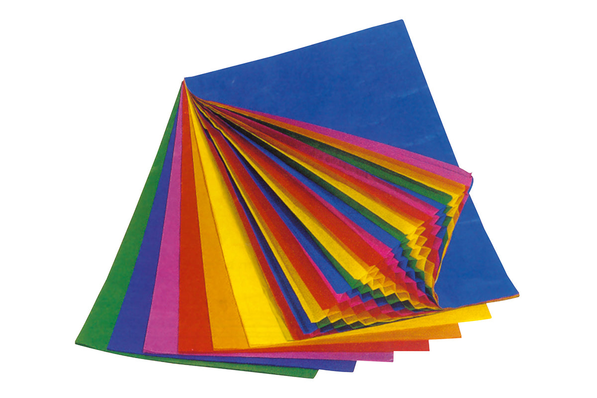 Wabenpapier Regenbogen - Set 5 - CHiLA ...einfach gutes Spielzeug!