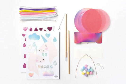 Laternen Bastelset - SWEET RAINBOW