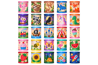 Laternendeckel u.-Boden - Set 10