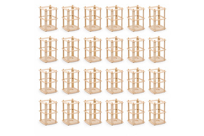 Laterne 4 Eck Stecksystem - Set 24