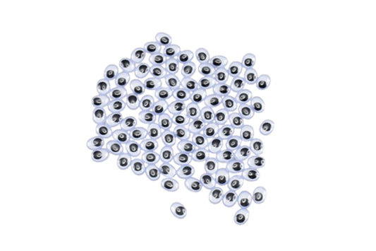 Wackelaugen Oval - Set 100