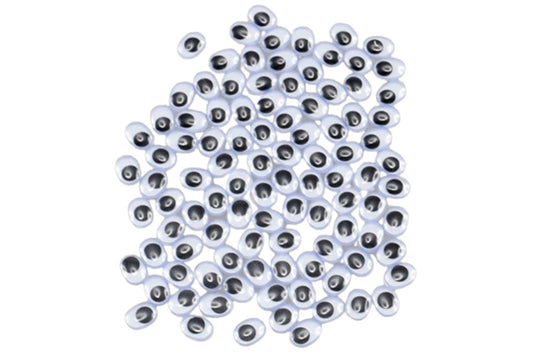 Wackelaugen Oval - Set 100