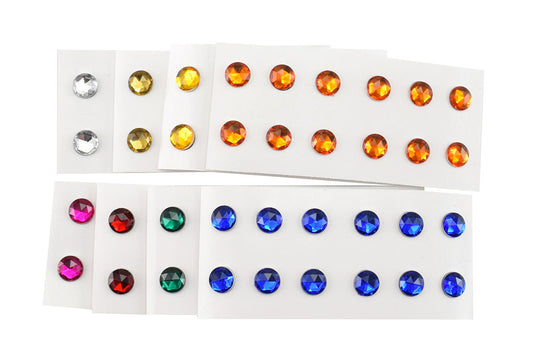 Edelsteine - Rund - Set 96