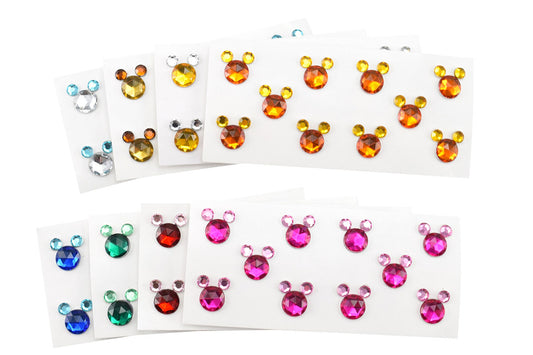 Edelsteine - Rund/Gemischt - Set 80
