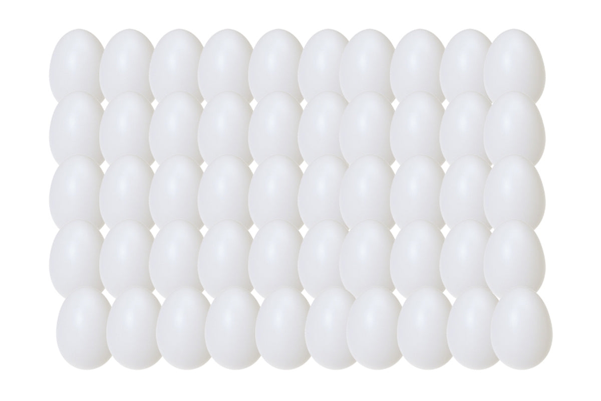 Kunststoff Eier - Set 50