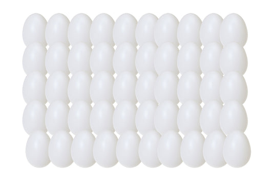 Kunststoff Eier - Set 50