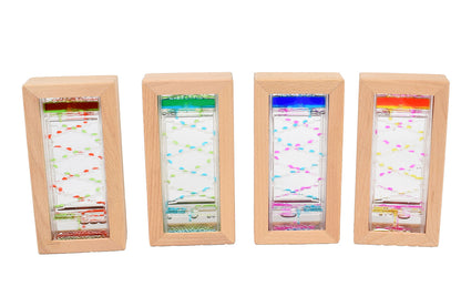 Sanduhr Treppe klein - Holz