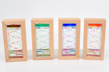 Sanduhr Treppe klein - Holz