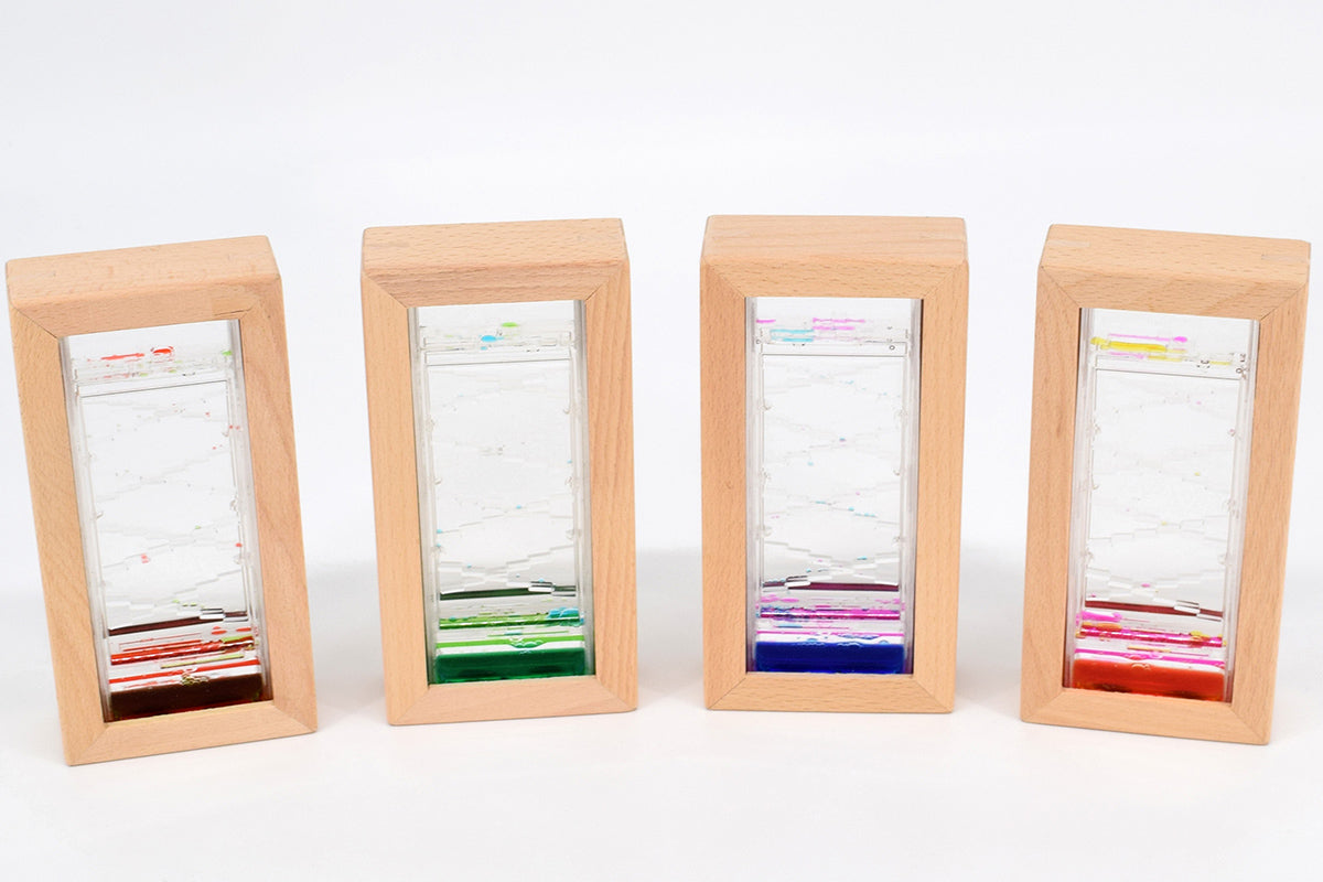 Sanduhr Treppe klein - Holz