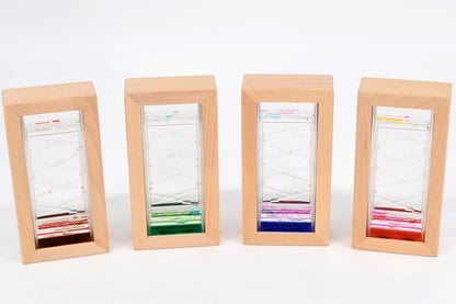 Sanduhr Treppe klein - Holz