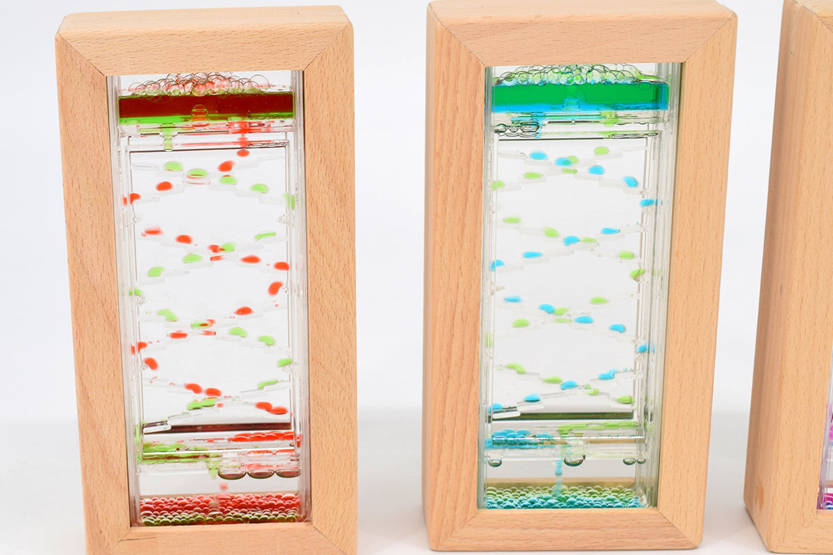 Sanduhr Treppe klein - Holz