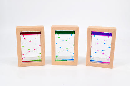 Sanduhr Treppe groß - Holz