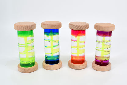 Sanduhr Spirale - Holz