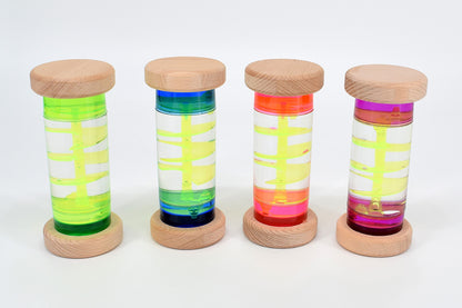 Sanduhr Spirale - Holz