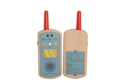 Holz Walkie Talkie Set 2