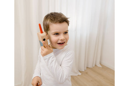 Holz Walkie Talkie Set 2