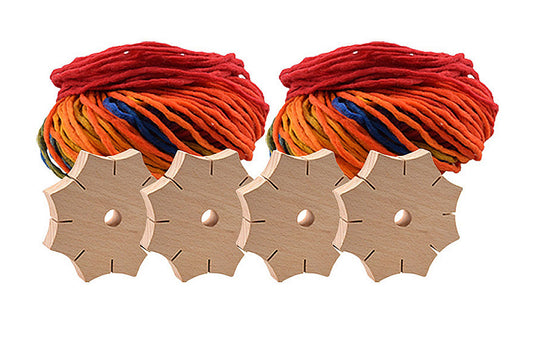 Knüpfstern - Set 4