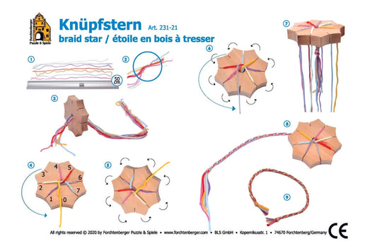 Knüpfstern - Set 2