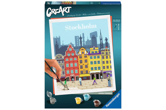 CreArt - Farbenfrohes Stockholm