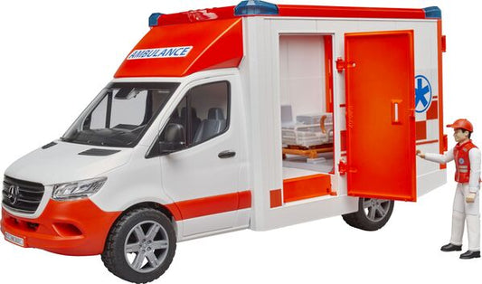 Bruder - Mercedes-Benz Sprinter Ambulanz mit Fahrer, L+S
