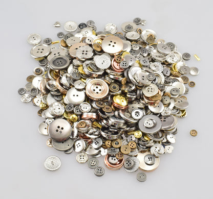 Knöpfe Metallic Gemischt - 500 g