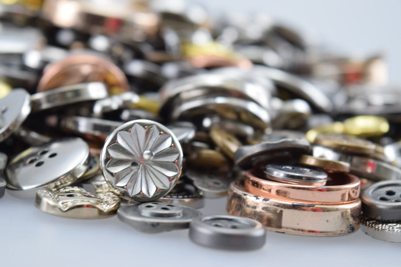 Knöpfe Metallic Gemischt - 500 g