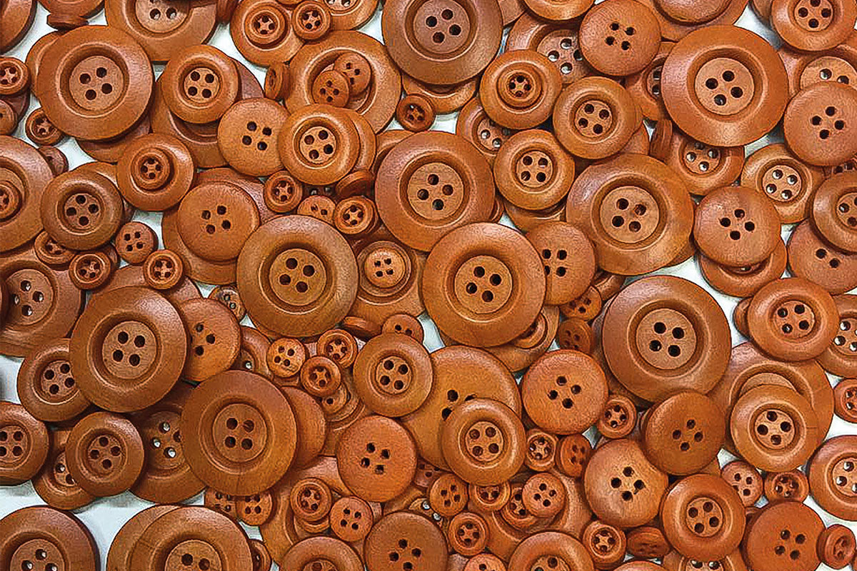 Look Button Wooden-look buttons - Set of 300 – CHiLA ...einfach gutes Spielzeug!