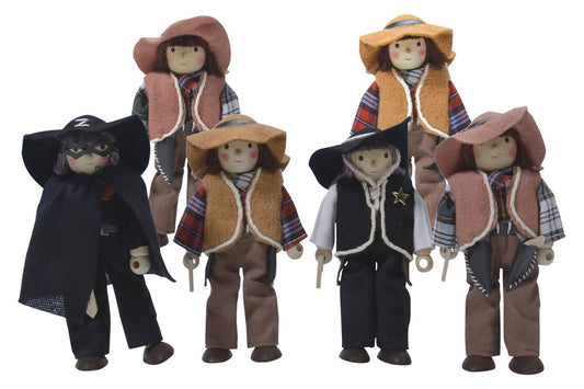 Winzling Biegepuppen Set - Wild West
