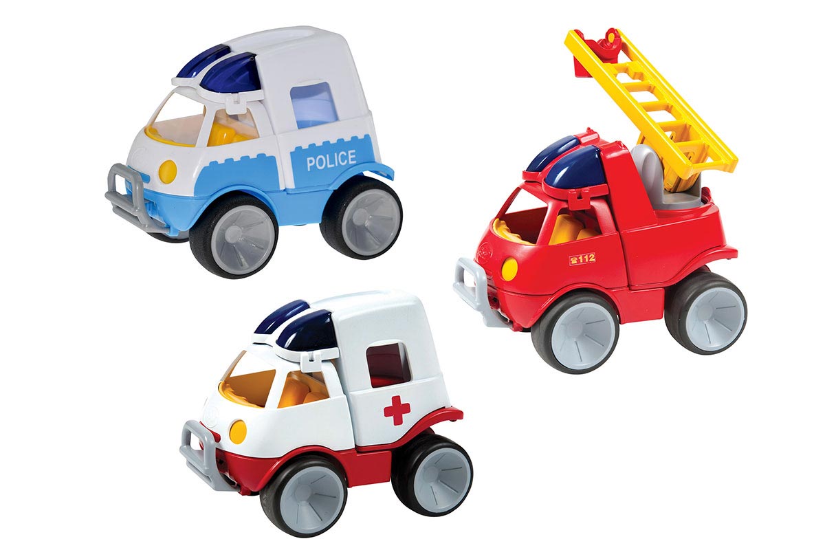 GOWI - Einsatzfahrzeuge - Baby Sized - Set 3