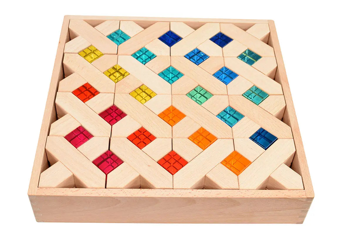 Lux Spielbausteine - Cross Stones - Set 48 - CHiLA ...einfach gutes Spielzeug!