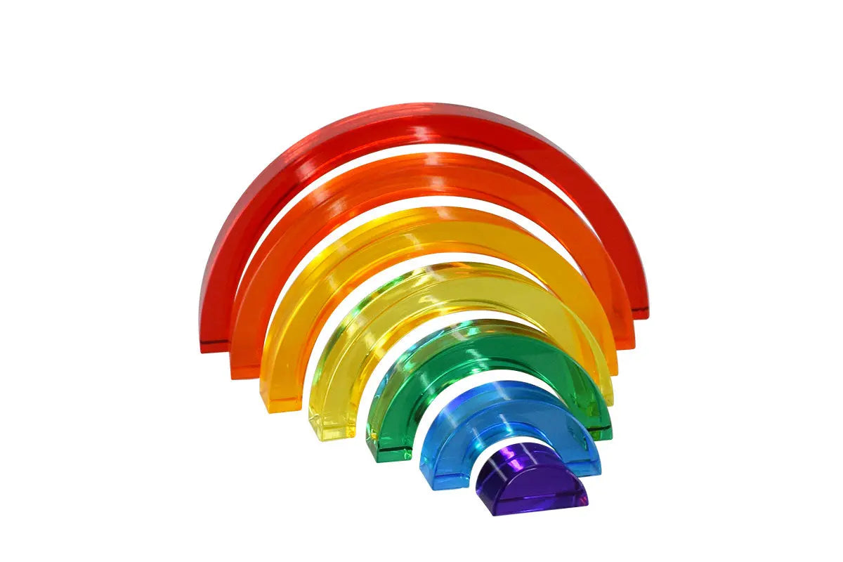 Lux Spielbausteine - Regenbogen - CHiLA ...einfach gutes Spielzeug!