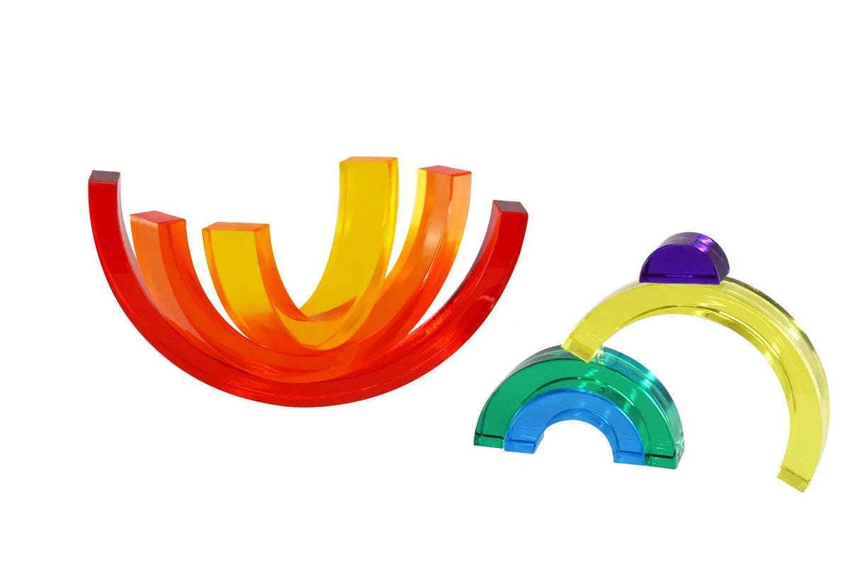 Lux Spielbausteine - Regenbogen - CHiLA ...einfach gutes Spielzeug!
