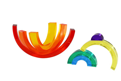 Lux Spielbausteine - Regenbogen - CHiLA ...einfach gutes Spielzeug!