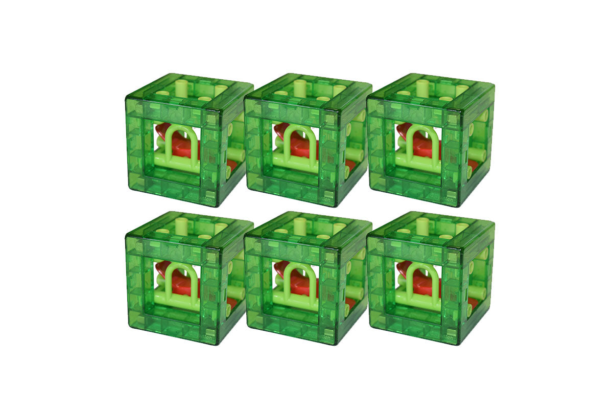 Würfelelement Weiche - Set 6