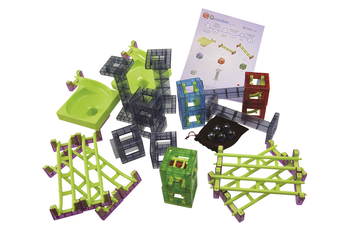 Qvolution Kugelbahn - Extension Set 24 Babylon BLS GmbH, Kopernikusstraße 1, 74670 Forchtenberg; Kontakt: mail@bls.de