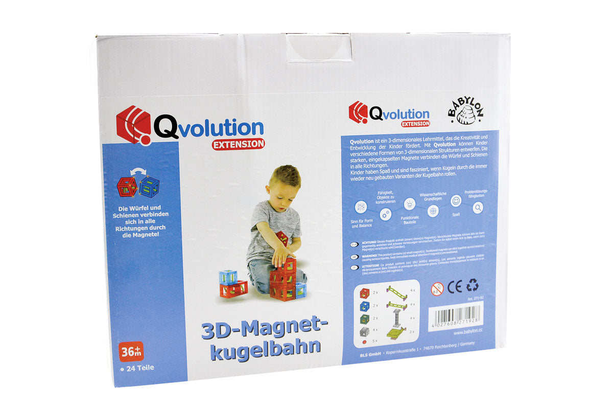 Qvolution Kugelbahn - Extension Set 24 Babylon BLS GmbH, Kopernikusstraße 1, 74670 Forchtenberg; Kontakt: mail@bls.de