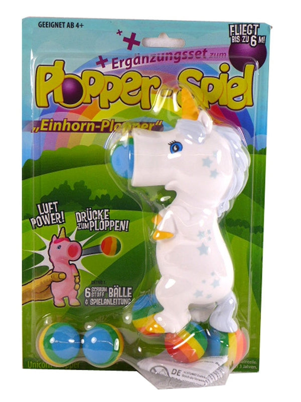 Leif - Plopper Einhorn CHiLA GmbH ...einfach gutes Spielzeug! Kopernikusstraße 1, 74670 Forchtenberg, E-Mail: info@chila.de