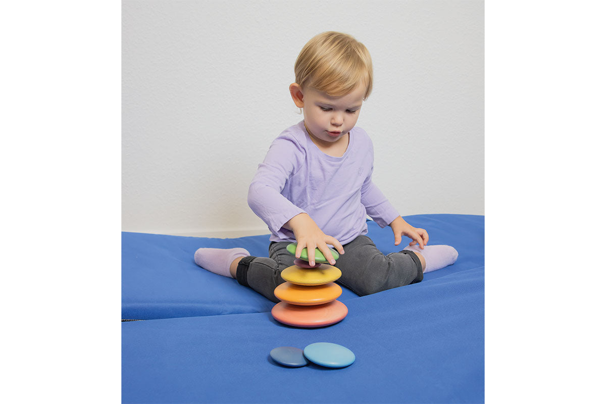 Balanciersteine Regenbogen - Set 7