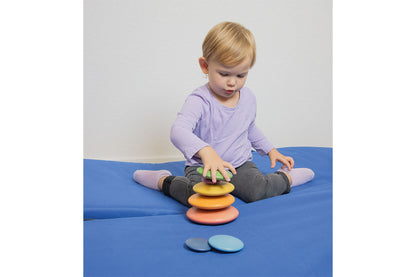 Balanciersteine Regenbogen - Set 7