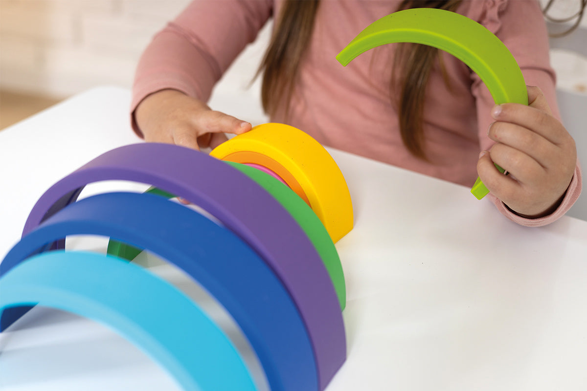 Regenbogen Stapler Silikon