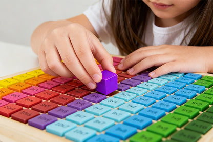 Abaque - La table de multiplication de base