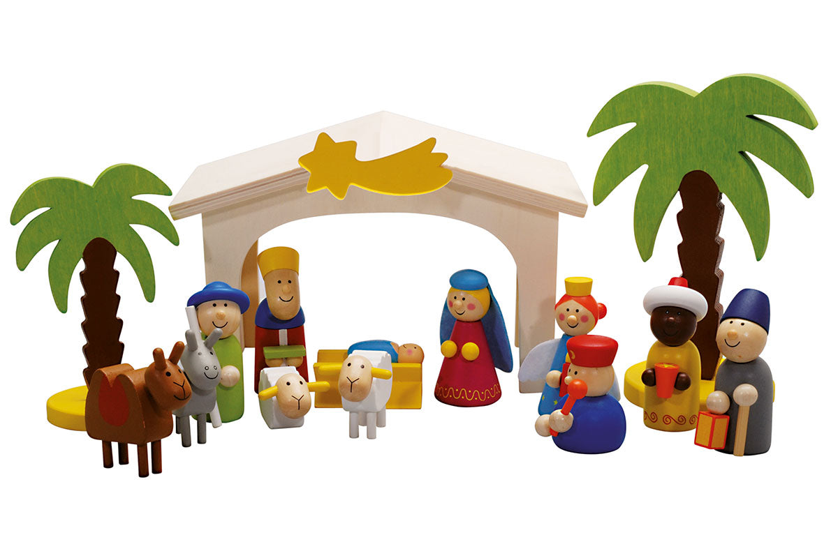 Weihnachtskrippe - Set - CHiLA ...einfach gutes Spielzeug!