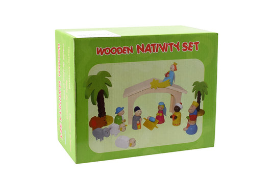 Weihnachtskrippe - Set Forchtenberger Puzzle & Spiele BLS GmbH, Kopernikusstraße 1, 74670 Forchtenberg; Kontakt: mail@bls.de