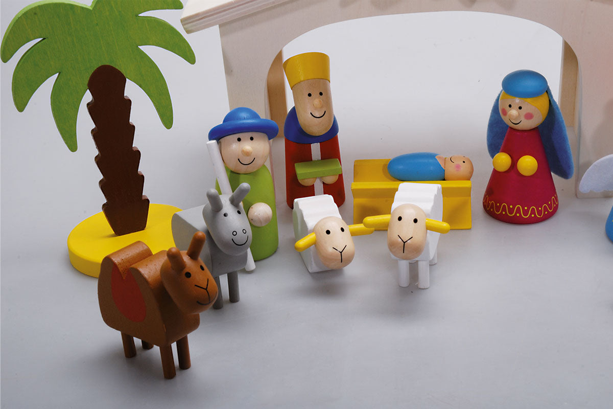 Weihnachtskrippe - Set - CHiLA ...einfach gutes Spielzeug!