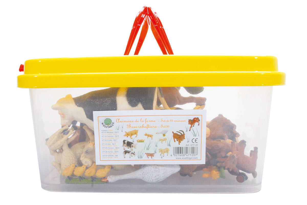 Wülfinger Farm Animals Set – 35 in Box