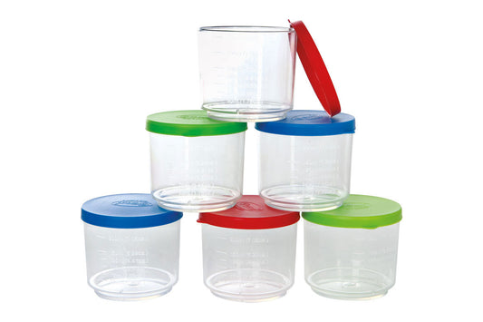 GOWI - Messbecher mit Deckel - Set 6