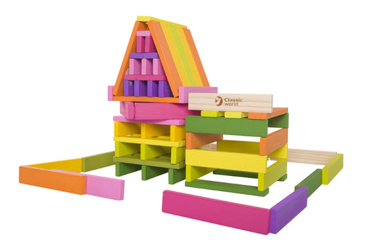 Holzbausteine - Set 100