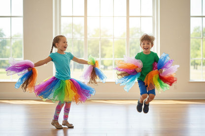Rainbow Rhythm Scarves - Set of 15