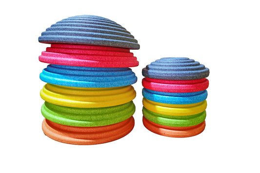 GOWI River Stones EPP – Balance Steine für Kinder - Set 12